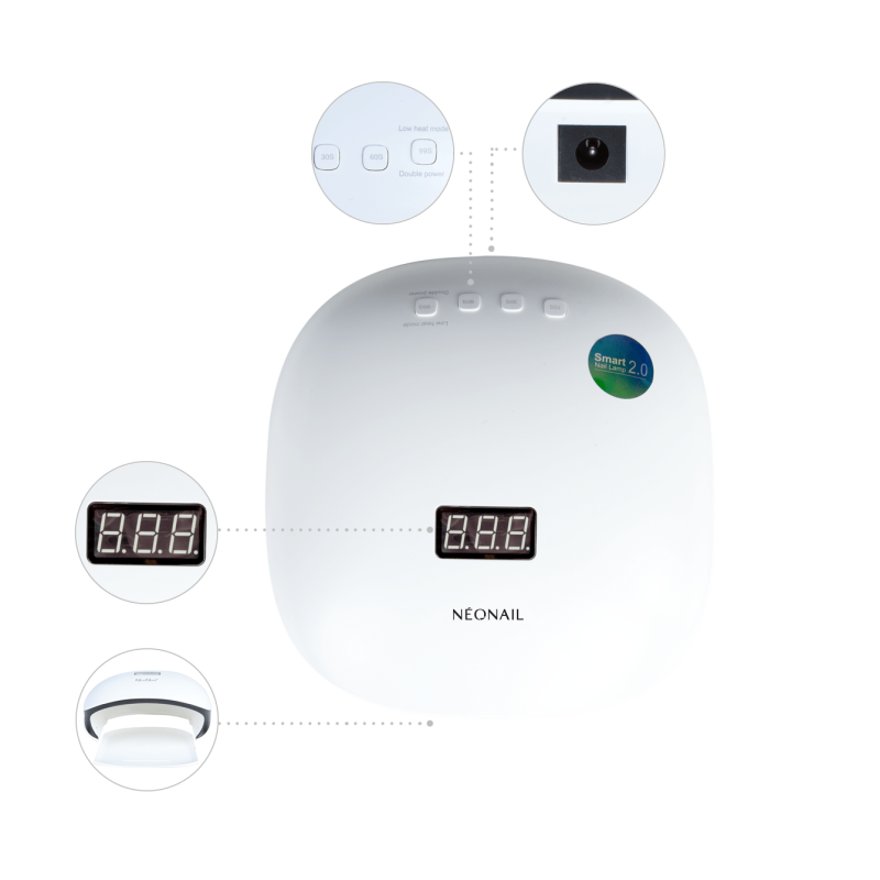 Lampada LED 36W/48 LCD Display